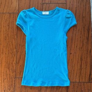 So cute! Sz. S, turquoise blue top from Anthropologie- perfect!